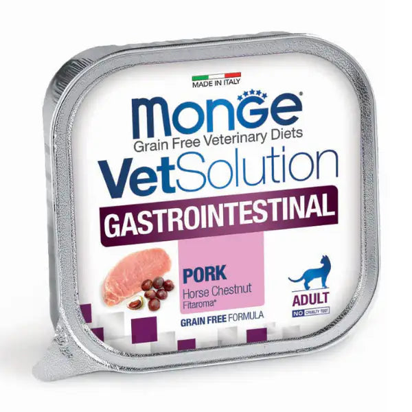 Monge VetSolution Feline Gastrointestinal Grain Free 100 gr  Maiale bauzaarit.myshopify.com