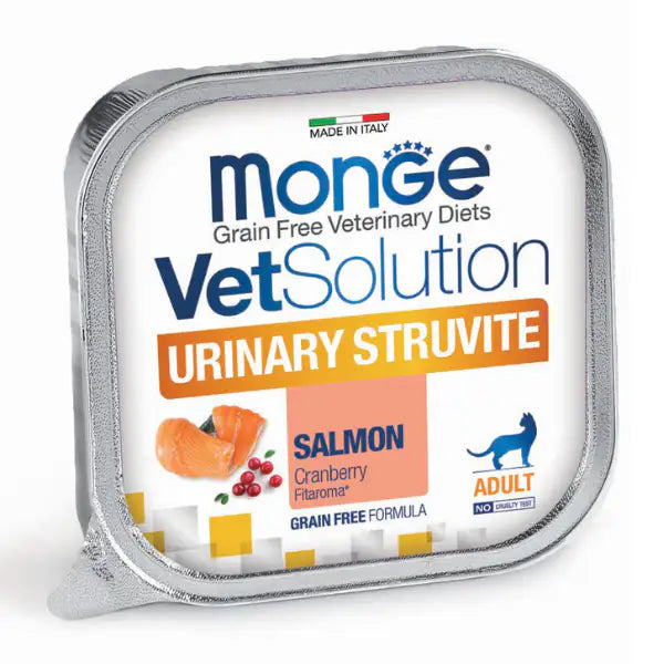 Monge VetSolution Feline Urinary Struvite Grain Free 100 gr  Salmone bauzaarit.myshopify.com