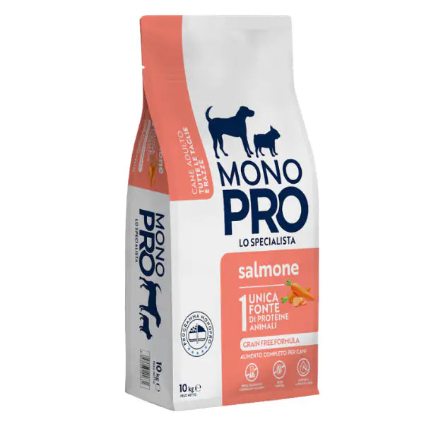 Monopro lo specialista Adult All Breeds Grain Free Salmone  10 kg bauzaarit.myshopify.com