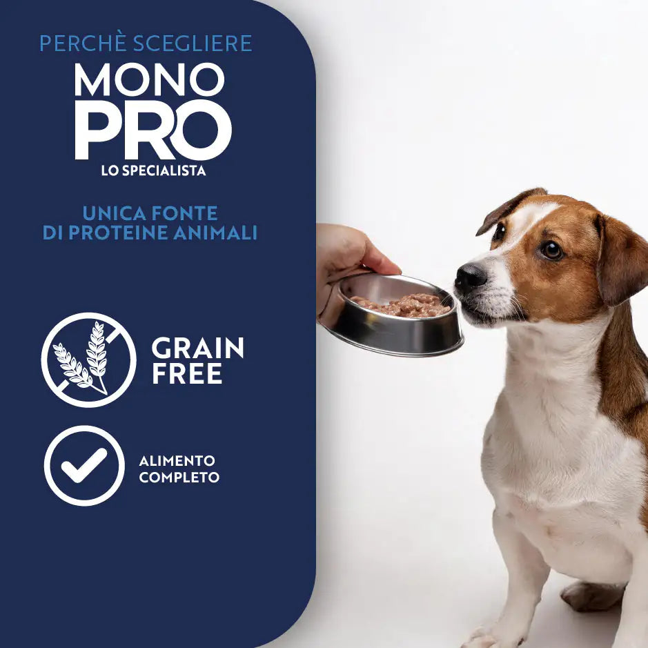 Monopro lo specialista Adult All Breeds Patè Grain Free 150 gr   bauzaarit.myshopify.com