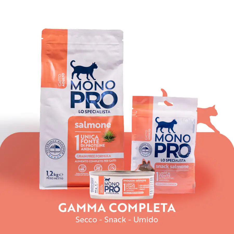 Monopro lo specialista Cat Adult Grain Free Salmone   bauzaarit.myshopify.com