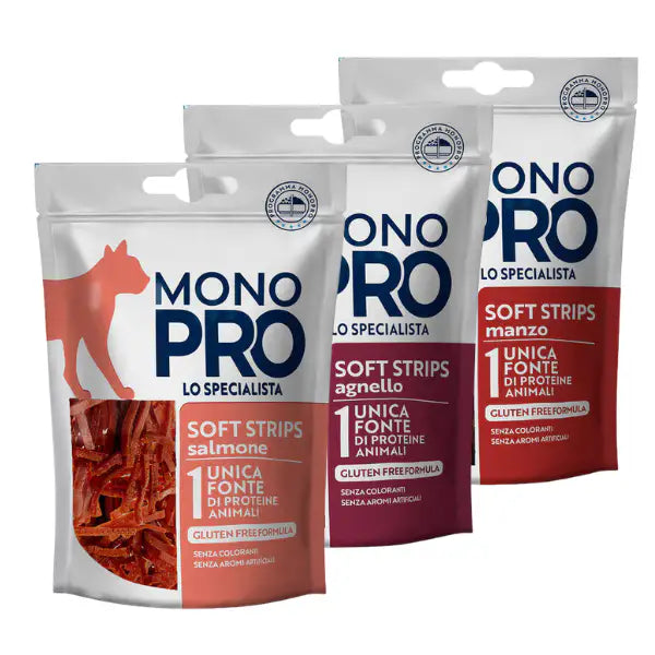 Monopro lo specialista Cat Adult Snack soft fillets 50 gr   Bauzaar.it
