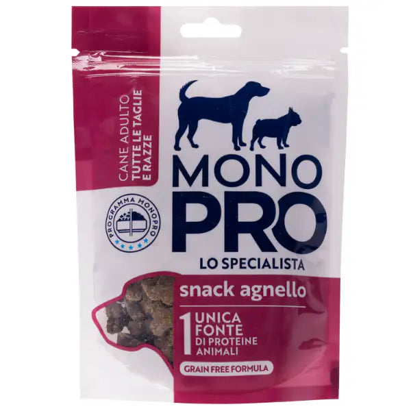 Monopro lo specialista Dog Adult All Breeds Biscotti Grain Free 100 gr  Agnello bauzaarit.myshopify.com