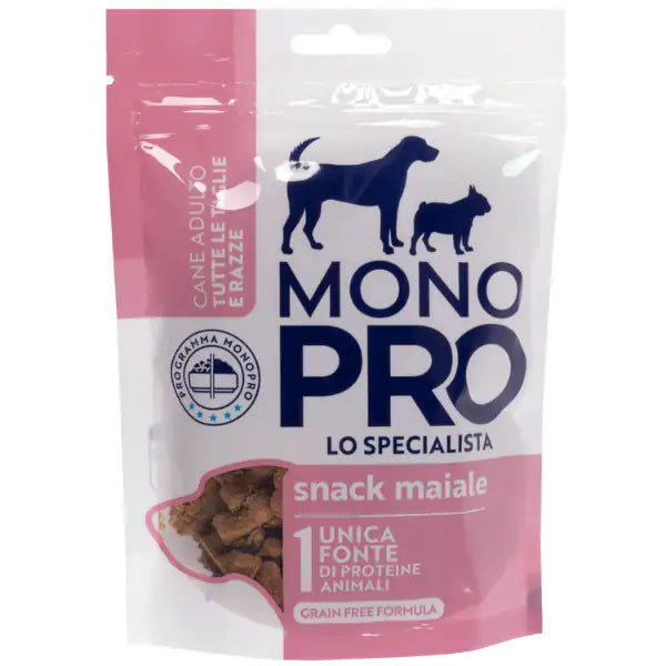 Monopro lo specialista Dog Adult All Breeds Biscotti Grain Free 100 gr  Maiale bauzaarit.myshopify.com