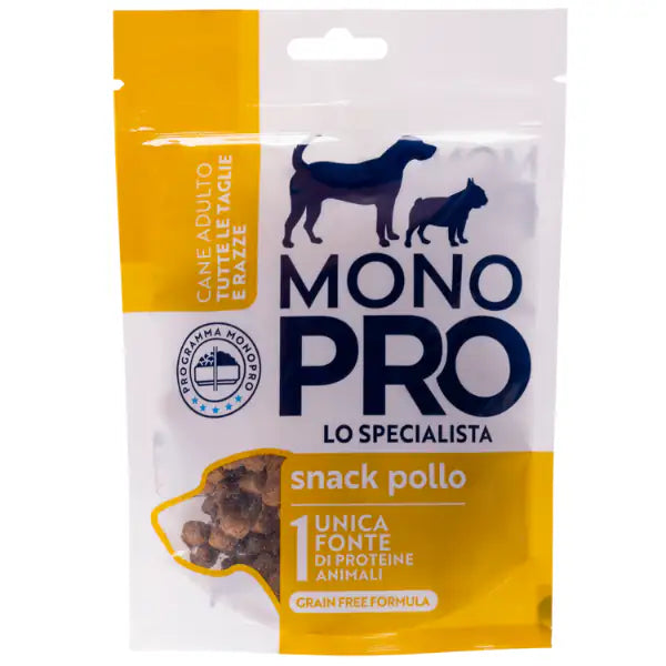 Monopro lo specialista Dog Adult All Breeds Biscotti Grain Free 100 gr  Pollo bauzaarit.myshopify.com