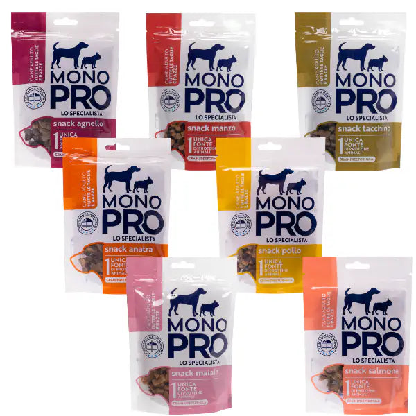 Monopro lo specialista Dog Adult All Breeds Biscotti Grain Free 100 gr   bauzaarit.myshopify.com