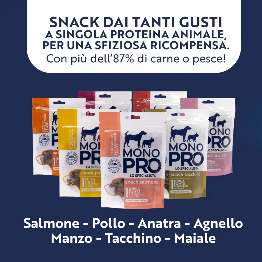 Monopro lo specialista Dog Puppy All Breeds Biscotti Grain Free 100 gr   bauzaarit.myshopify.com