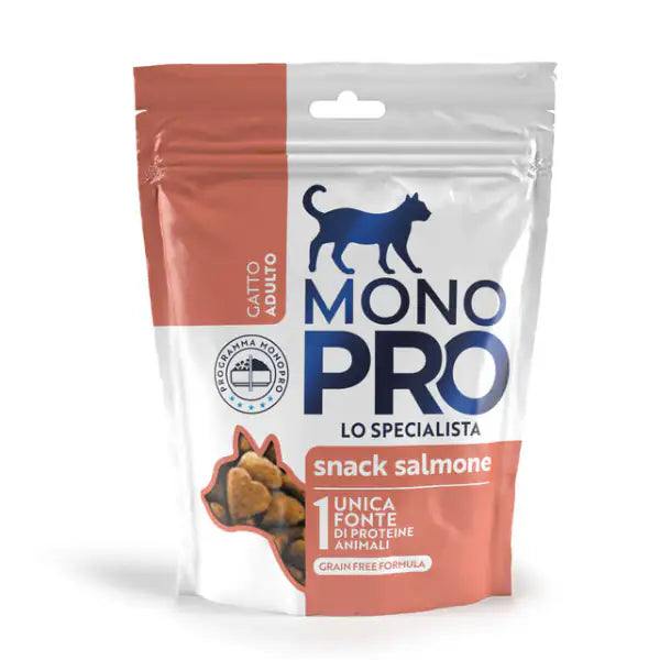 Monopro lo specialista snack Grain Free per gatti 50 gr  Salmone bauzaarit.myshopify.com