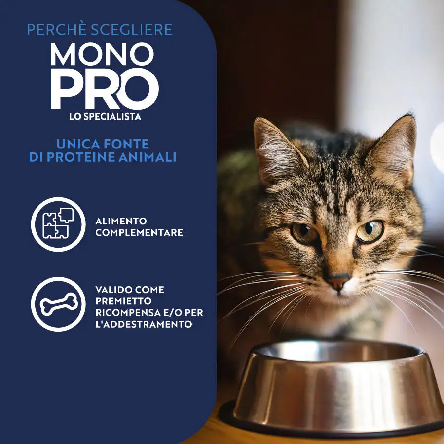 Monopro lo specialista snack Grain Free per gatti 50 gr   bauzaarit.myshopify.com