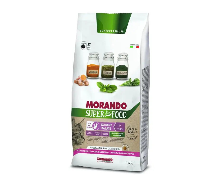 Morando SuperPetFood Cat Adult Exigent Tonno   Bauzaar.it