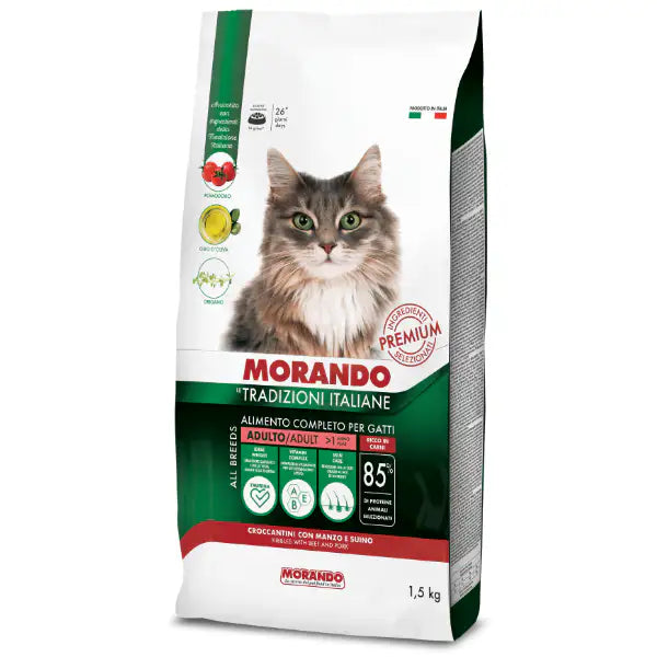 Morando Tradizioni Italiane Cat Adult Manzo e maiale   Bauzaar.it