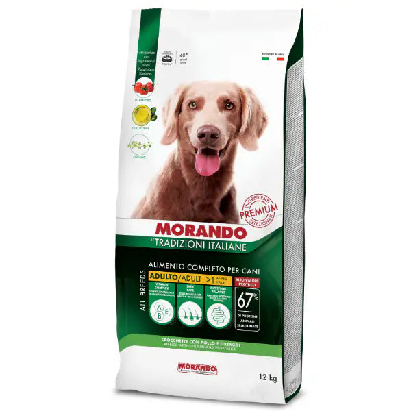 Morando Tradizioni Italiane Dog Adult All breeds Pollo e ortaggi   Bauzaar.it