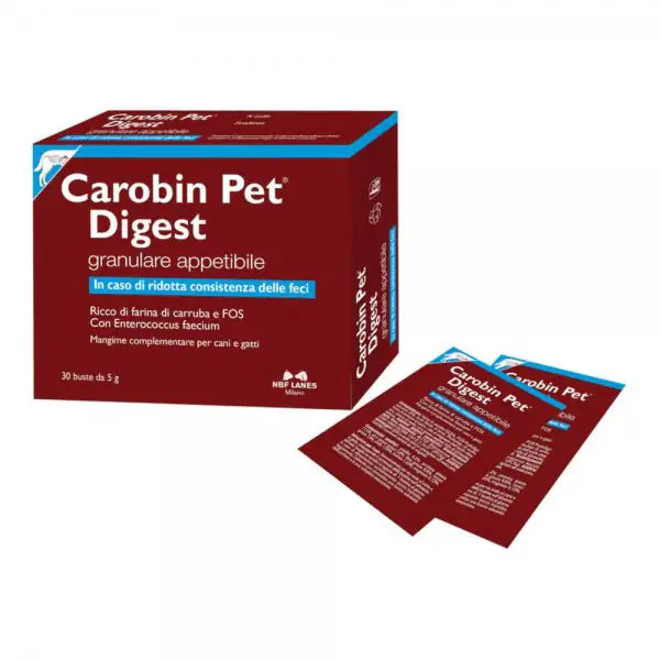 NBF Carobin Pet Digest Granulare  30 bustine bauzaarit.myshopify.com