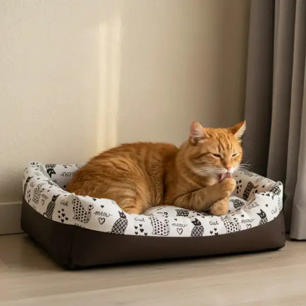 Nasonero Cestina Cuccia per gatti con cuscino sfoderabile   bauzaarit.myshopify.com