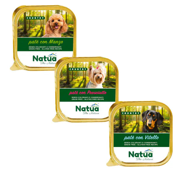 Natua Country Dog Adult Patè Grain Free 100 gr   bauzaarit.myshopify.com