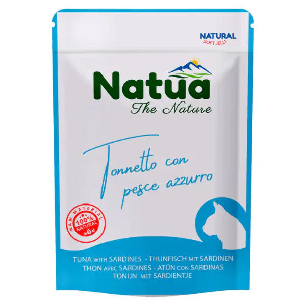 Natua Natural Cat Adult in Jelly cottura al vapore 70 gr  Tonnetto e pesce azzurro bauzaarit.myshopify.com