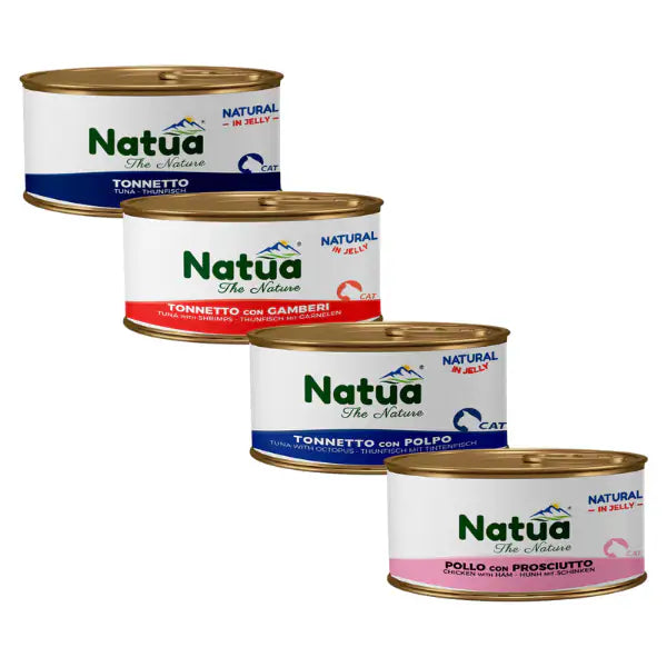Natua Natural Cat Adult in Jelly cottura al vapore 85 gr   bauzaarit.myshopify.com