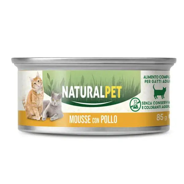 NaturalPet Cat Adult Mousse 85 gr  Pollo bauzaarit.myshopify.com