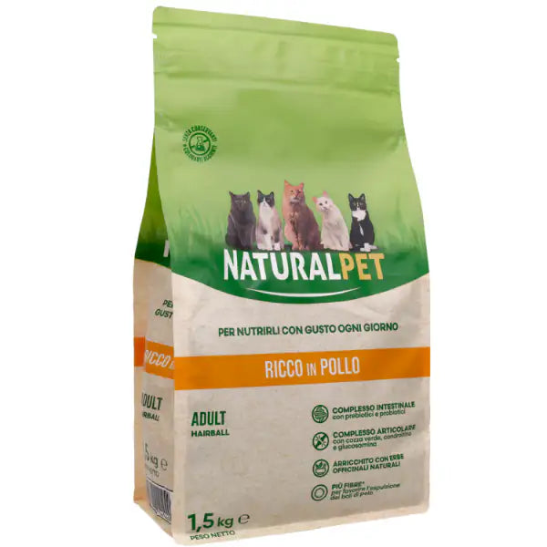 NaturalPet Cat Hairball Pollo   bauzaarit.myshopify.com