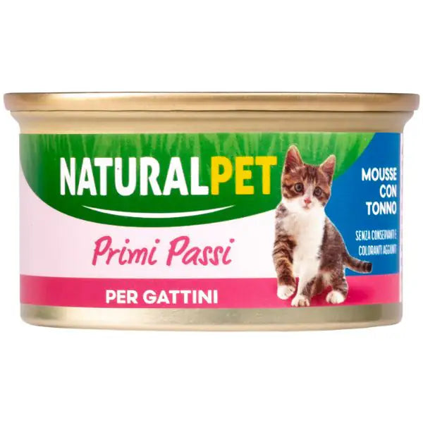 NaturalPet Cat Kitten Primi Passi Mousse 85 gr  Tonno bauzaarit.myshopify.com
