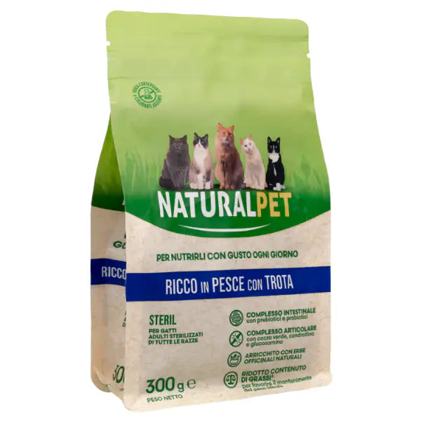 NaturalPet Cat Sterilised Trota   bauzaarit.myshopify.com