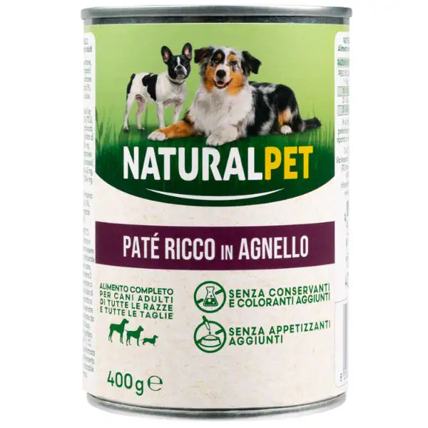 NaturalPet Dog Adult Patè All Breeds 400 gr