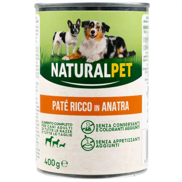 NaturalPet Dog Adult Patè All Breeds 400 gr