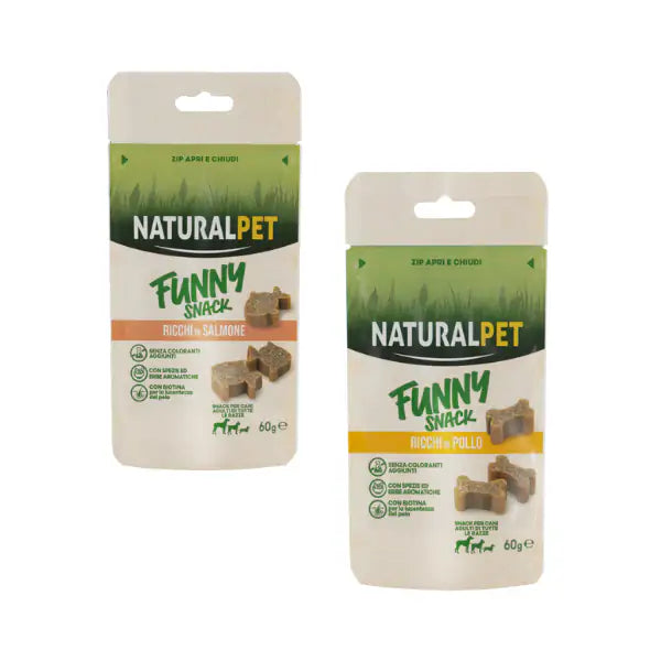 NaturalPet Funny snack per cani 60 gr   bauzaarit.myshopify.com