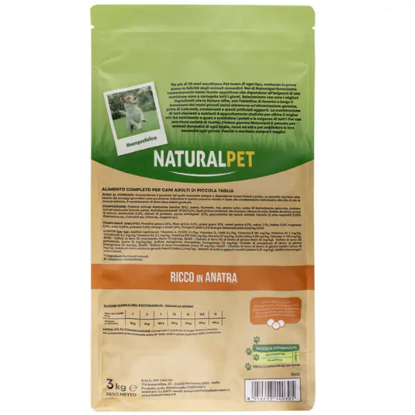 NaturalPet Premium Adult Mini Anatra   bauzaarit.myshopify.com