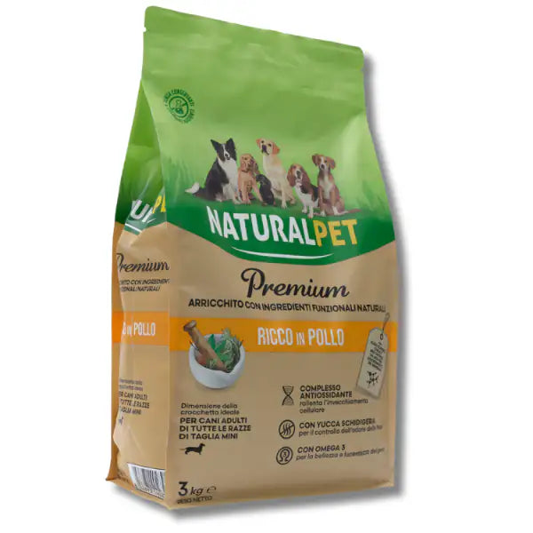 NaturalPet Premium Adult Mini Pollo   bauzaarit.myshopify.com