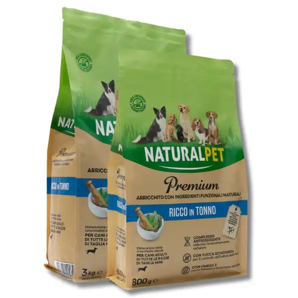 NaturalPet Premium Adult Mini Tonno   bauzaarit.myshopify.com