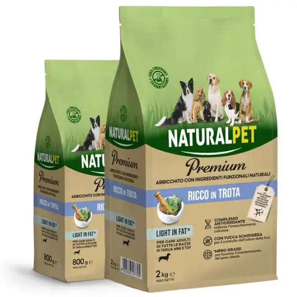 NaturalPet Premium Adult Mini & Toy Trota Light in Fat   bauzaarit.myshopify.com