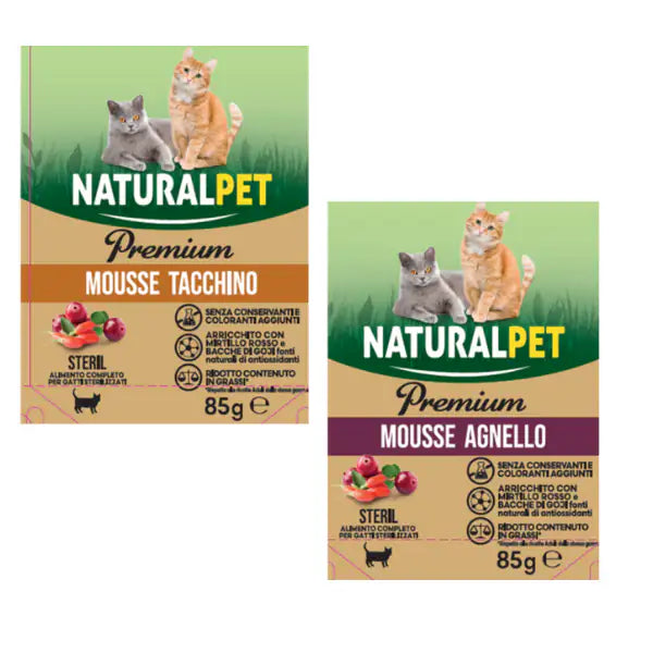 NaturalPet Premium Cat Sterilizzati 85gr   bauzaarit.myshopify.com