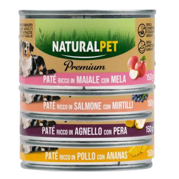 NaturalPet Premium Dog Adult Patè 150 gr   bauzaarit.myshopify.com