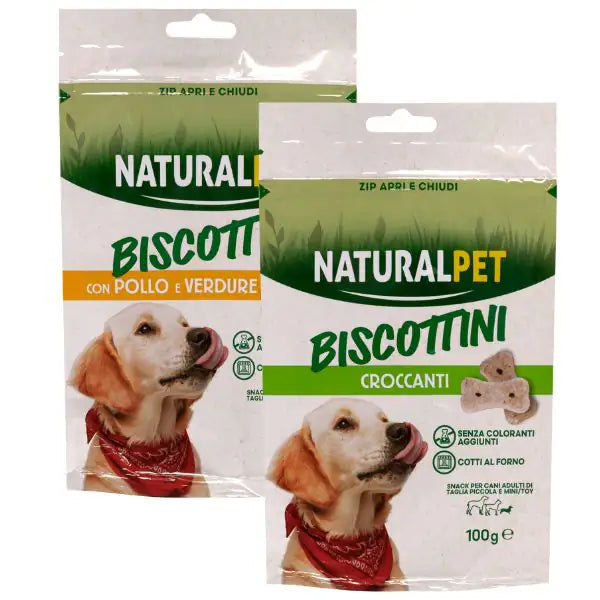 NaturalPet biscotti per cani Mini/Toy 100 gr   bauzaarit.myshopify.com