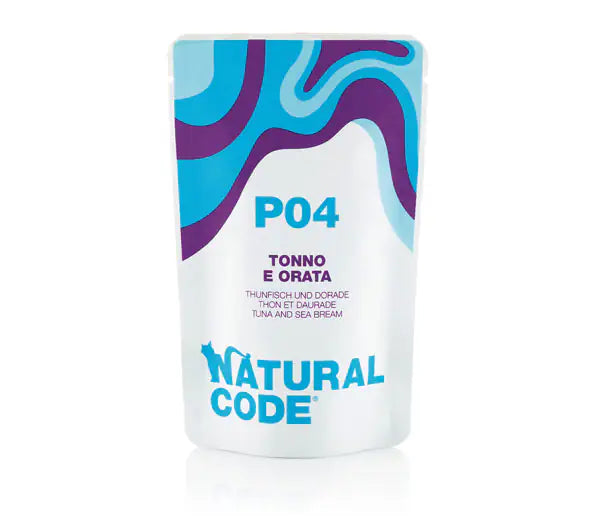 Natural Code Adult Buste in Acqua di Cottura 70 gr  P04 - Tonno e Orata bauzaarit.myshopify.com