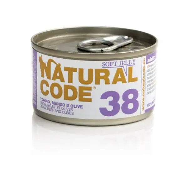 Natural Code acqua di cottura Soft Jelly 85 g  38 - Tonno, Manzo e Olive bauzaarit.myshopify.com