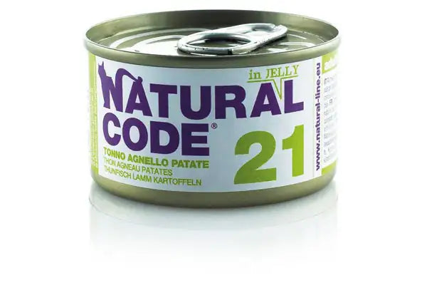 Natural Code acqua di cottura in Jelly 85 gr  21 - Tonno, Agnello e Patate bauzaarit.myshopify.com