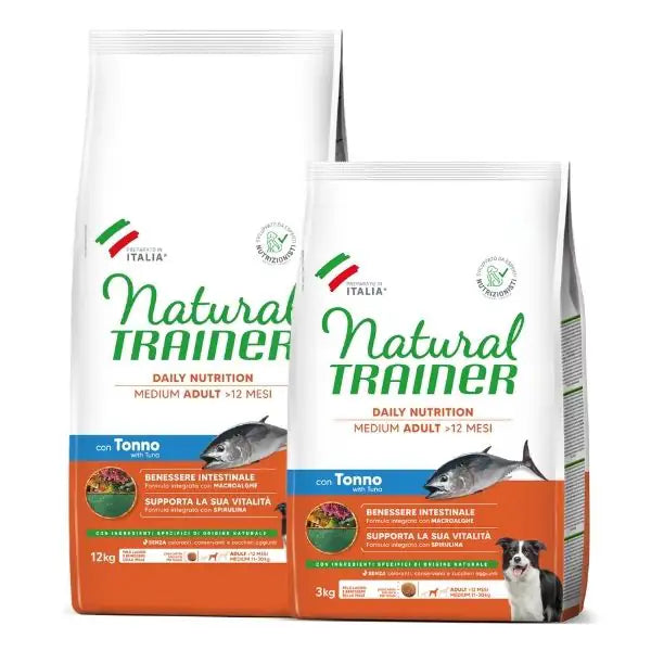 Natural Trainer Daily Nutrition Adult Medium con Tonno   bauzaarit.myshopify.com