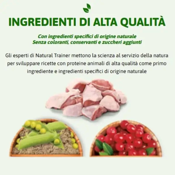 Natural Trainer Daily Nutrition Adult Sterilised con Tacchino   bauzaarit.myshopify.com