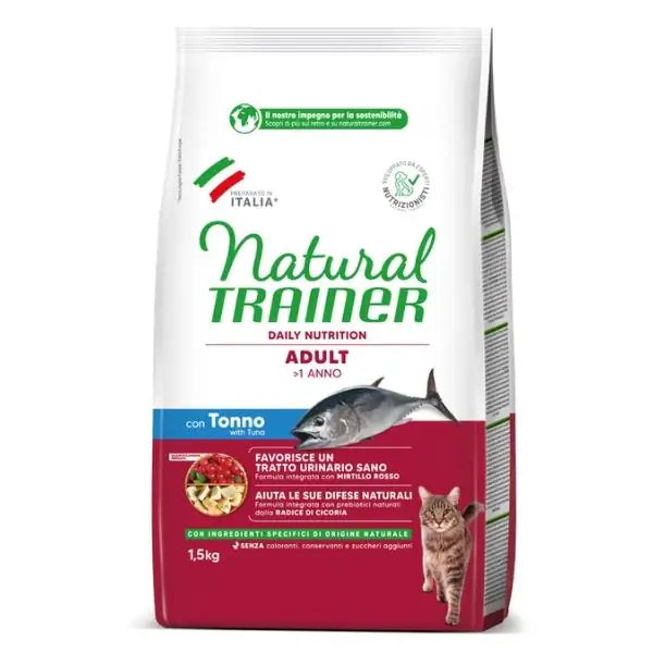 Natural Trainer Daily Nutrition Adult con Tonno  1,5 kg bauzaarit.myshopify.com