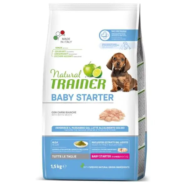 Natural Trainer Daily Nutrition Baby Starter All Size con Pollo fresco   bauzaarit.myshopify.com