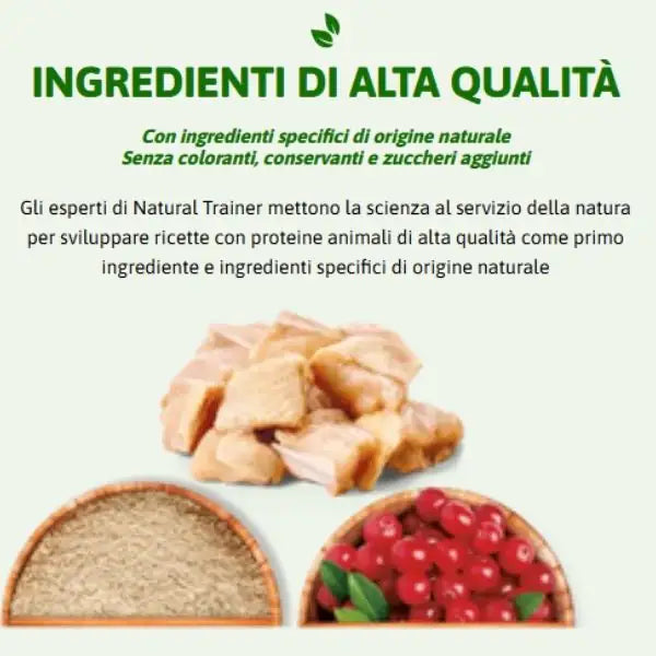 Natural Trainer Daily Nutrition Kitten&Young con Pollo Fresco   bauzaarit.myshopify.com