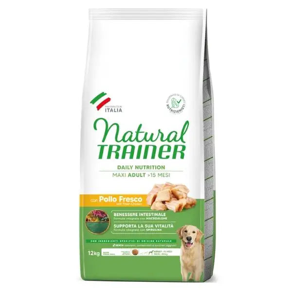 Natural Trainer Daily Nutrition Maxi Adult con Pollo fresco  12 kg bauzaarit.myshopify.com