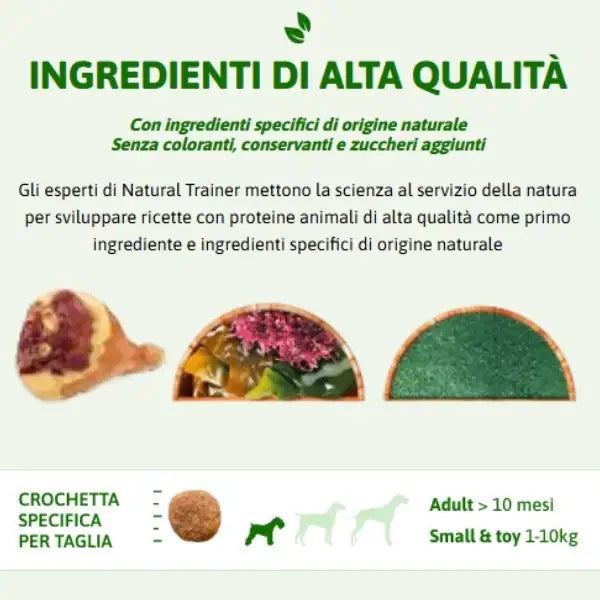 Natural Trainer Daily Nutrition Maxi Adult con Prosciutto crudo   bauzaarit.myshopify.com