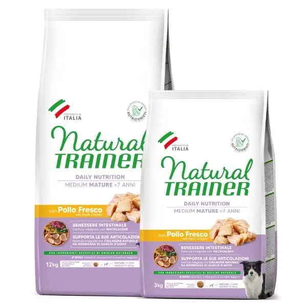 Natural Trainer Daily Nutrition Medium Mature con Pollo fresco   bauzaarit.myshopify.com