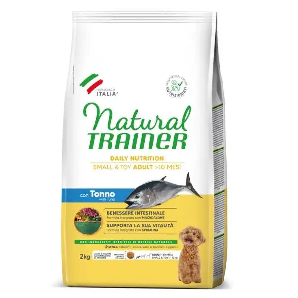 Natural Trainer Daily Nutrition Small&Toy Adult con Tonno  2 Kg bauzaarit.myshopify.com