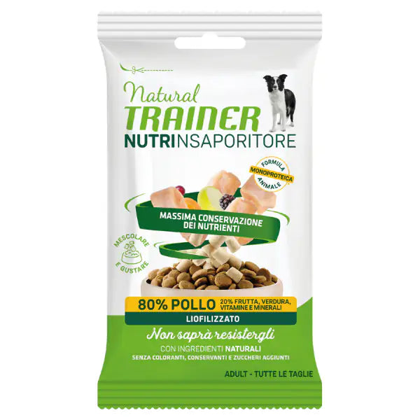 Natural Trainer Freeze Dried Nutrinsaporitore All breeds  Pollo - 15 gr bauzaarit.myshopify.com