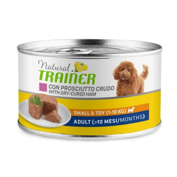 Natural Trainer Maintenance Puppy e Junior Small/Toy 150 gr  Porsciutto crudo e riso bauzaarit.myshopify.com