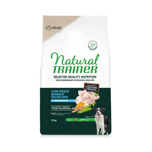Natural Trainer Selected Quality Adult Medium e Maxi con Pesce Bianco   bauzaarit.myshopify.com